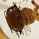 リストランテ野呂 - リストランテ野呂のメンチカツ！美味しいです！