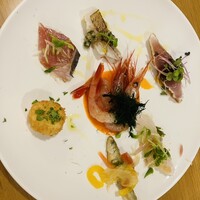 リストランテ野呂 - 旬のお魚食べ比べ。これも全部美味しい！