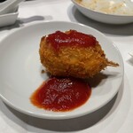 朔風 - 蟹爪の揚げ物