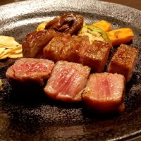 鉄板離宮 アシュランステーキ - 大和牛サーロンステーキ 120g