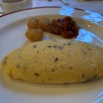 ダイニングルーム - オムレツ