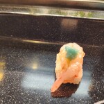 えび寿し - 甘えび  美味しいかった