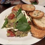 スパッカ ナポリ - マグロとホタテとアボカドのタルタル