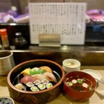 喜安寿司 - ランチメニュー（にぎり寿司）