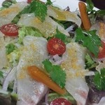 裏ヒロヤ - 鯛とカラスミのカルパッチヨ