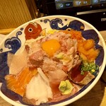どんぶり居酒屋 喜水丸  - 大漁たまトロ丼