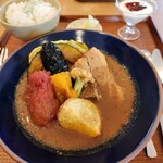 あさまのいぶき 食堂カフェきゃべつごはん - 野菜たっぷりスープカレー