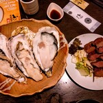 牛たん炭焼 利久 - 生牡蠣 ＆ 牛タン極