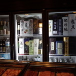 たんや又兵衛 - 日本酒の冷蔵ケース 2014.11.1x