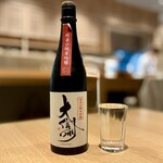 高輪それがし - ◉大信州 超辛口純米吟醸/長野(グラス)       ¥990-