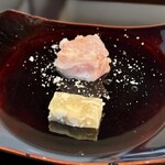 割烹 新多久 - 煮こごり／アラ