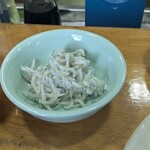 あおぞら - かまあげ(しらすの塩ゆで)