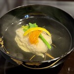 割烹 新多久 - 子皮煮