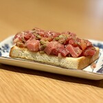 高輪それがし - ◉本まぐろのタルタル　　¥2,200-