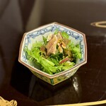 割烹 新多久 - サラダ