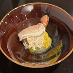 割烹 新多久 - 毛蟹