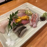 肉魚地酒 やすおか - 天然魚　造り盛り