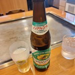 はやしのお好み焼 - ノンアルコールビール