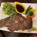 肉バル 透 - ロースステーキ