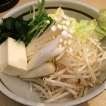 和食さと - 豆腐・野菜盛合せ