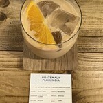 WOODBERRY COFFEE ROASTERS - 豆はグァテマラ・フロレンシアと。たしかにナッツやチョコレート風味。