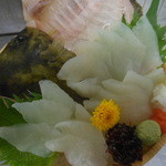 Sakana Yururi. - カワハギの美味しい季節です。ぜひ、姿盛りを召し上がってみてください