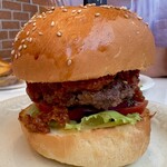 THE BURGER HEARTS - ブルーチーズミートソース1580円　むちゃくちゃおいしい♡