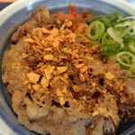 焼きたてのかるび - 3種のニンニク　期間限定メニュー