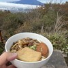元祖 金時茶屋 - 料理写真:金時うどんと富士山