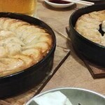 屋台屋 博多劇場 - 年齢分の餃子（少し食べちゃった後です）
