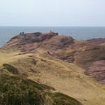 汐風 - 「龍宮の潮吹」近くは風が強いです。