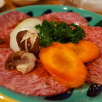 炭焼 金竜山 - 特上ロース ＠3,500円×2 2014.11.1x