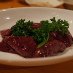 炭焼 金竜山 - 最後に追加！レバー ＠1,000円 2014.11.1x