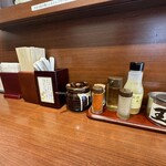 つけめん 玉 - テーブルセット