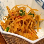 おばんざい割烹 巡る - きんぴらごぼう