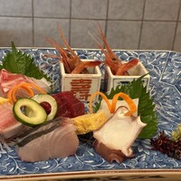 佳久 - お刺身の盛り合わせ