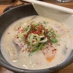 老虎苑 - 唐辛子️を入れていただきます