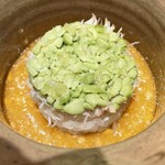 銀座 しのはら - 枝豆があざやか