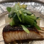 銀座 しのはら - このブリの味噌幽庵焼きがおいしい