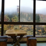 そば処 平石亭 - 窓からの景色