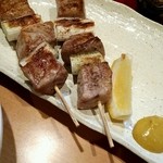 焼酎と手しごと料理の店　まさや - 鮪ねぎま串