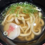 資さんうどん - ミニうどんアップです。