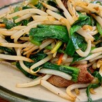 巣鴨ときわ食堂 - ニラレバ単品910円