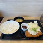松のや - 料理写真:鬼おろしポン酢ロースかつ定食(大) 2025/7/13