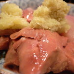 鳥重 - レバ刺し