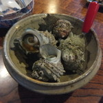 魚山人 - 再訪：さざえの壷焼き