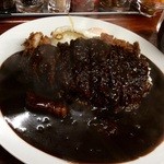 馬場南海 - カツカレールー大盛りライス大盛り