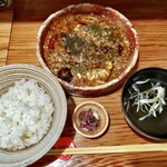 千ふく - たら白子麻婆定食