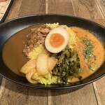カリガリ - 東京日の丸カレー１４３０円（夜）