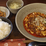 中菜バル食堂 杏月 - (ランチ)旨辛麻婆豆腐定食